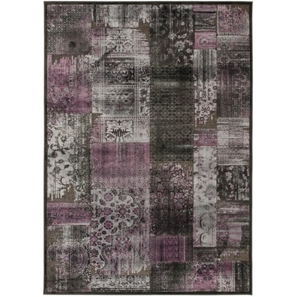 Safavieh Paradise Power Loomed Rectangle Rug- Charcoal - Multi- 4 x 5 ft. 7 in. PAR100-330-4 - main